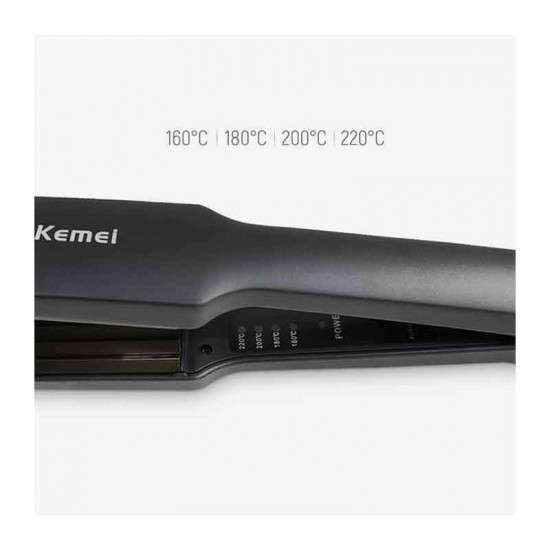 Kemei KM-332 Πρέσα Μαλλιών με Κεραμικές Πλάκες
