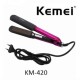 Kemei KM-420 Επαγγελματική Πρέσα Μαλλιών με Κεραμικές Πλάκες 59W