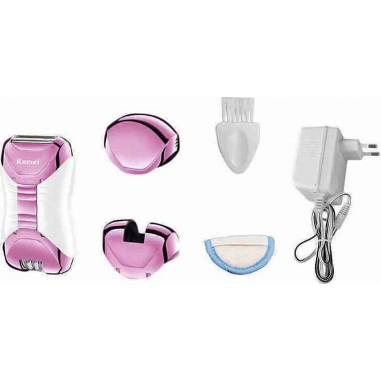 Kemei Σετ Αποτρίχωσης Epilator για Σώμα KM-372