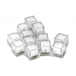 LED παγάκια glow in the dark - Polychrome flash ice 12 τμχ LED παγάκια glow in the dark - Polychrome flash ice 12 τμχ