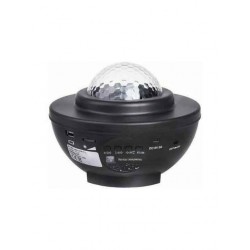 Led Περιστρεφόμενο Παιδικό Φωτιστικό Projector Star με Προβολή Αστεριών Μαύρο 17x17x13εκ. Led Περιστρεφόμενο Παιδικό Φωτιστικό Projector Star με Προβολή Αστεριών Μαύρο 17x17x13εκ.
