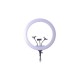 Led Ring light 58cm με τρίποδο δαπέδου και βάση για 3 κινητά YQ-580 Led Ring light 58cm με τρίποδο δαπέδου και βάση για 3 κινητά YQ-580