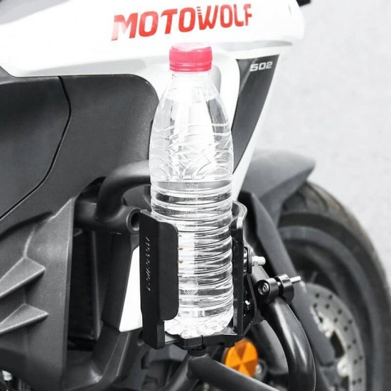Μεταλλική ποτηροθήκη μηχανής Motowolf MDL3518