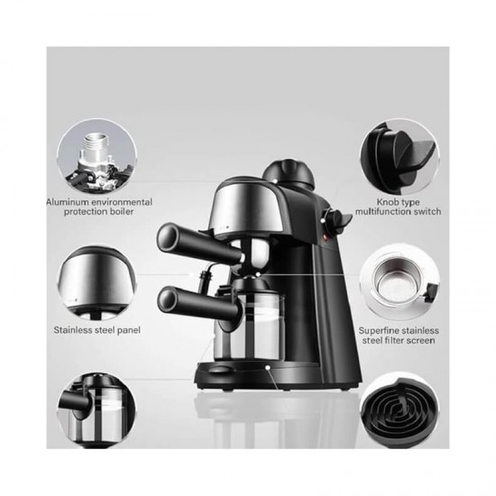 Μηχανή espresso 800W 5bar Sokany SK-6810