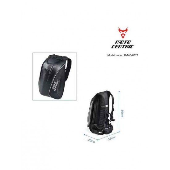 MotoCentric Σακίδιο Πλάτης Αναβάτη Carbon Μαύρο 30lt MotoCentric Σακίδιο Πλάτης Αναβάτη Carbon Μαύρο 30lt