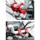 Motowolf 3517MDL Αποστάτες Τιμονιού 22mm Κόκκινοι Motowolf 3517MDL Αποστάτες Τιμονιού 22mm Κόκκινοι