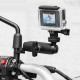 Motowolf Motowolf MDL 3519 Βάση Μοτοσυκλέτας για τον Καθρέπτη
