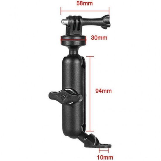 Motowolf Motowolf MDL 3519 Βάση Μοτοσυκλέτας για τον Καθρέπτη