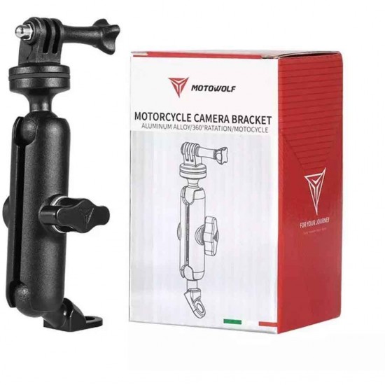 Motowolf Motowolf MDL 3519 Βάση Μοτοσυκλέτας για τον Καθρέπτη