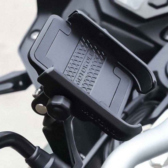Motowolf Βάση Κινητού Μοτοσυκλέτας με Κλιπ για τον Καθρέπτη