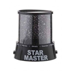 Παιδικό Φωτιστικό Projector Star Master με Προβολή Αστεριών Μαύρο Παιδικό Φωτιστικό Projector Star Master με Προβολή Αστεριών Μαύρο
