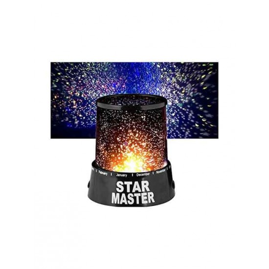 Παιδικό Φωτιστικό Projector Star Master με Προβολή Αστεριών Μαύρο Παιδικό Φωτιστικό Projector Star Master με Προβολή Αστεριών Μαύρο