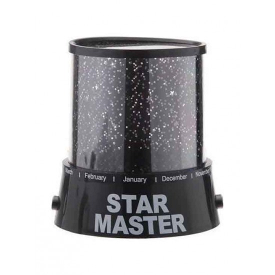 Παιδικό Φωτιστικό Projector Star Master με Προβολή Αστεριών Μαύρο Παιδικό Φωτιστικό Projector Star Master με Προβολή Αστεριών Μαύρο
