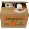 Παιδικός Κουμπαράς Πλαστικός Cat Orange Πορτοκαλί 12x10x9cm
