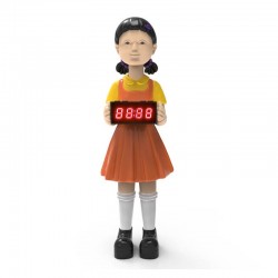 Ψηφιακό LED επιτραπέζιο ρολόι-ξυπνητήρι Squid Game Doll Ψηφιακό LED επιτραπέζιο ρολόι-ξυπνητήρι Squid Game Doll