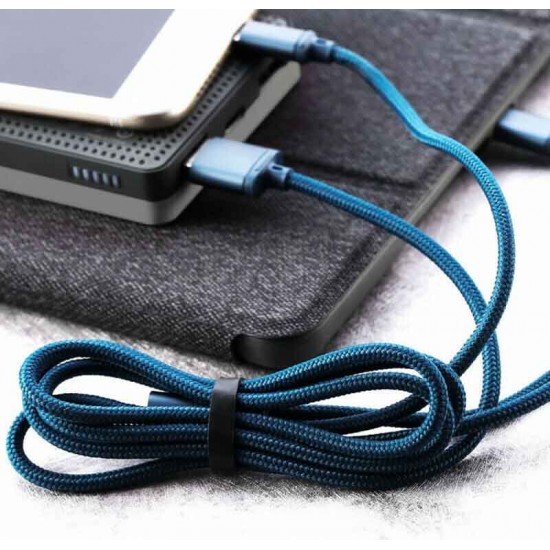 Remax Gition RC-131th Regular USB to micro USB / Type-C / Lightning Cable 2.8A Μπλε 1.15m Remax Gition RC-131th Regular USB to micro USB / Type-C / Lightning Cable 2.8A Μπλε 1.15m