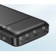 Remax RPP-166 Power Bank 20000mAh με 2 Θύρες USB-A Μαύρο