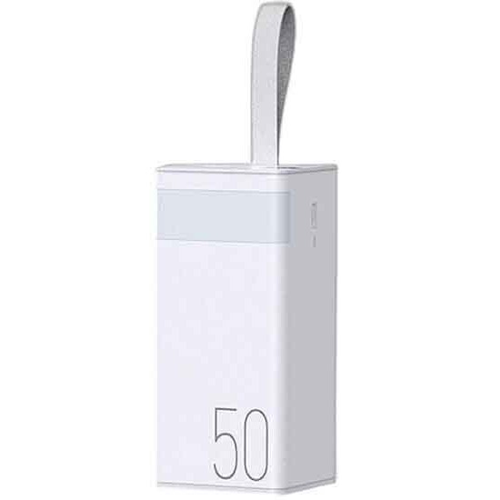 Remax RPP-321 Chinen Series Power Bank 50000mAh 22.5W με 2 Θύρες USB-A και Θύρα USB-C Λευκό