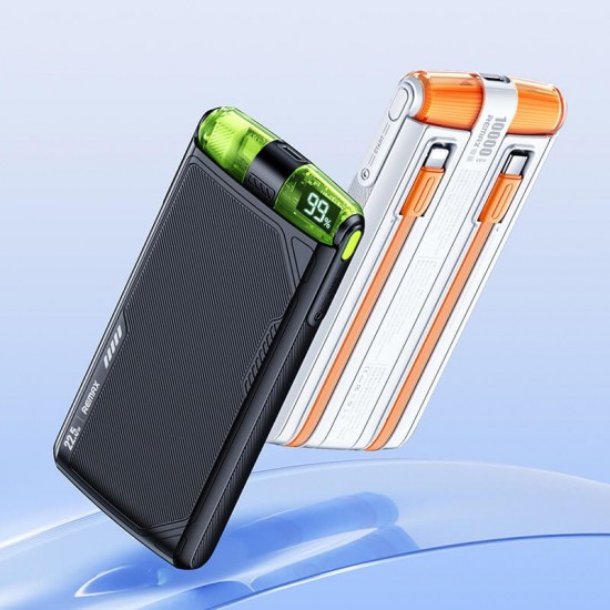Remax RPP-53 Armour series 10000mAh Μαύρο