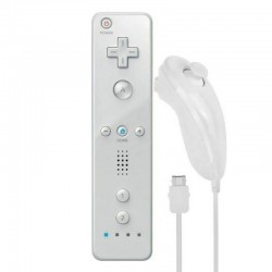 Remote Plus & NunChuck Pack Ασύρματο Gamepad για Wii ΟΕΜ - Λευκό Remote Plus & NunChuck Pack Ασύρματο Gamepad για Wii ΟΕΜ - Λευκό