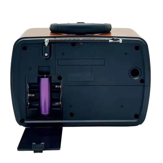 Ρετρό ραδιόφωνο BT/USB/TF RX-075D