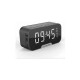 Ρολόι με Bluetooth Speaker και Ραδιόφωνο Kimiso K10 - Μαύρο