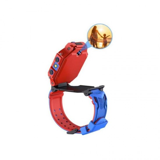 Ρολόι Smartwatch, GPS Q19 Μπλε - Κόκκινο