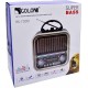 RX730D Retro Φορητό Ραδιόφωνο Επαναφορτιζόμενο με Bluetooth και USB Brown