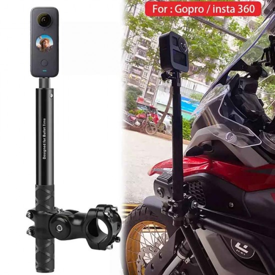 Selfie Stick Μπαστούνι για μοτοσυκλέτα για κάμερα με σφιγκτήρα- Puluz PU817