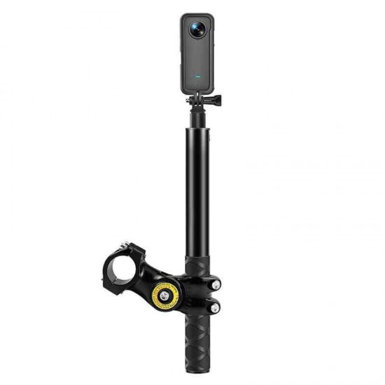 Selfie Stick Μπαστούνι για μοτοσυκλέτα για κάμερα με σφιγκτήρα- Puluz PU817
