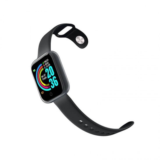 Smartbracelet Y68 - Μαύρο Smartbracelet Y68 - Μαύρο