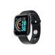Smartbracelet Y68 - Μαύρο Smartbracelet Y68 - Μαύρο