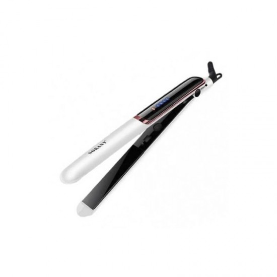 Sokany 955 Professional Hair Straightener - Λευκό