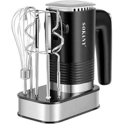 Sokany Μίξερ με Inox Κάδο Μαύρο 800W Sokany Μίξερ με Inox Κάδο Μαύρο 800W