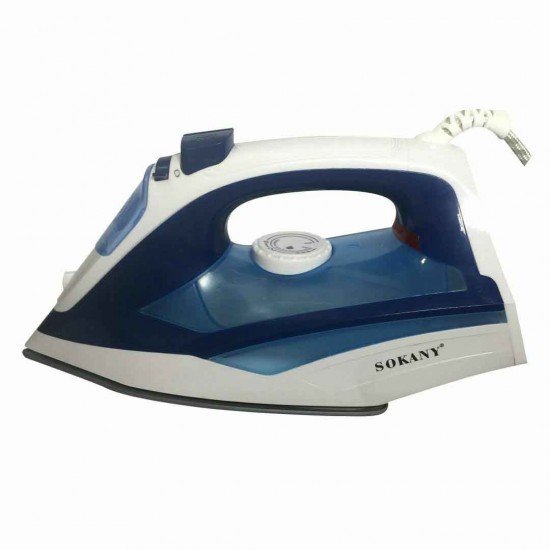Sokany PL-278 Σίδερο Ατμού 2200W με Ανοξείδωτη Πλάκα και Συνεχόμενη Παροχή 25gr/min Sokany PL-278 Σίδερο Ατμού 2200W με Ανοξείδωτη Πλάκα και Συνεχόμενη Παροχή 25gr/min