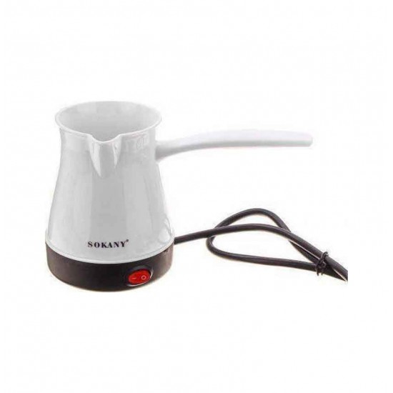 Sokany SK-219 Ηλεκτρικό Μπρίκι 600W με Χωρητικότητα 500ml White