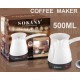Sokany SK-219 Ηλεκτρικό Μπρίκι 600W με Χωρητικότητα 500ml White