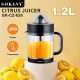 Sokany SK-CZ-626 Ηλεκτρικός Στίφτης 30W με Χωρητικότητα 1.2lt Μαύρος