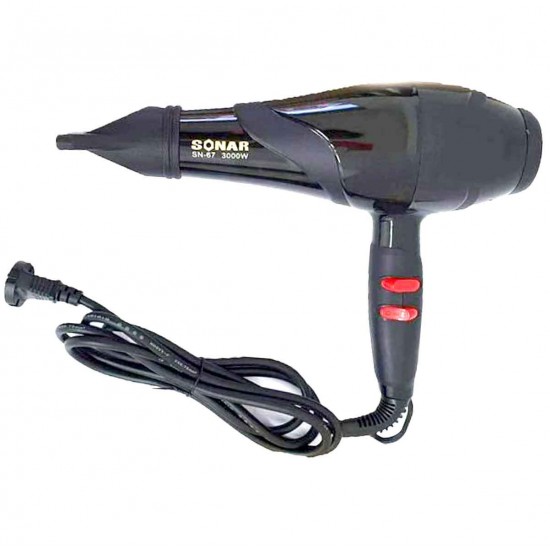 Sonar Πιστολάκι Μαλλιών με Φυσούνα 3000W SN-67