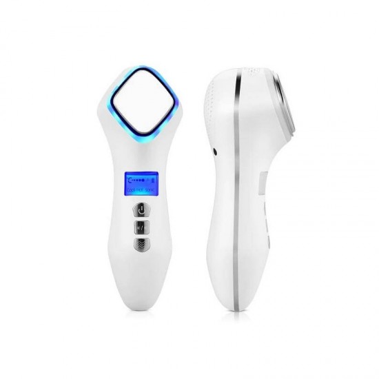 Συσκευή αναζωογόνησης καθαρισμού - LED Therapy Facial Massager Hot cold photon Compress Face Lifting