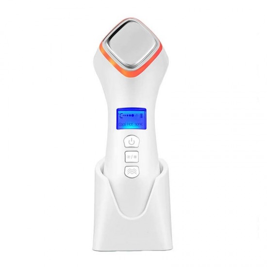 Συσκευή αναζωογόνησης καθαρισμού - LED Therapy Facial Massager Hot cold photon Compress Face Lifting