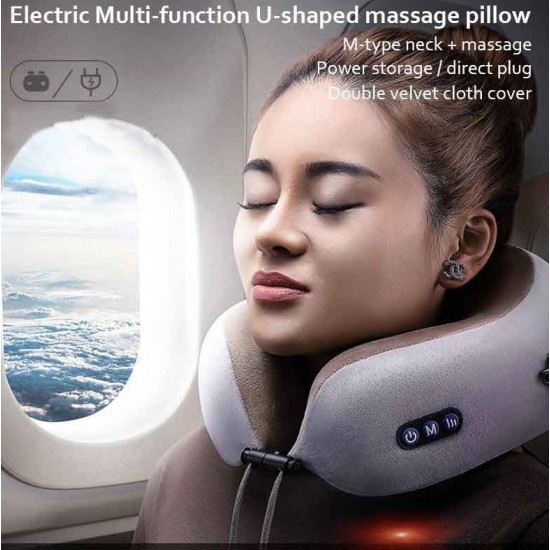 Συσκευή Μασάζ για τον Αυχένα U-Shaped Massage Pillow