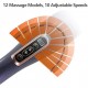 Συσκευή Μασάζ με 6 κεφαλές 220V 2000mAh σε Γκρι Χρώμα