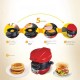 Συσκευή παρασκευής burger RAF R.666