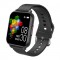 T82 Smartwatch με Παλμογράφο (Μαύρο)