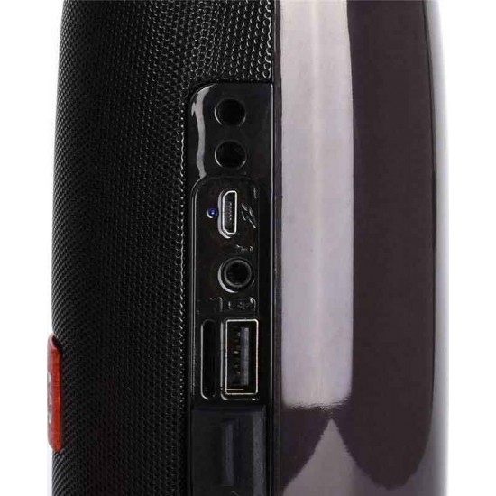 T&G Ηχείο Bluetooth 10W με Διάρκεια Μπαταρίας έως 3 ώρες Μαύρο