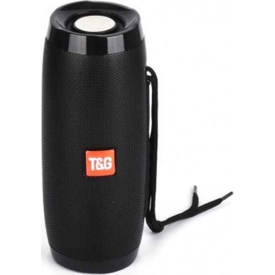 T&G Ηχείο Bluetooth 10W με Διάρκεια Μπαταρίας έως 3 ώρες Μαύρο