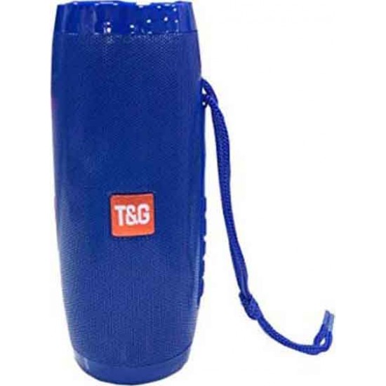 T&G Ηχείο Bluetooth 10W με Διάρκεια Μπαταρίας έως 3 ώρες Mπλέ