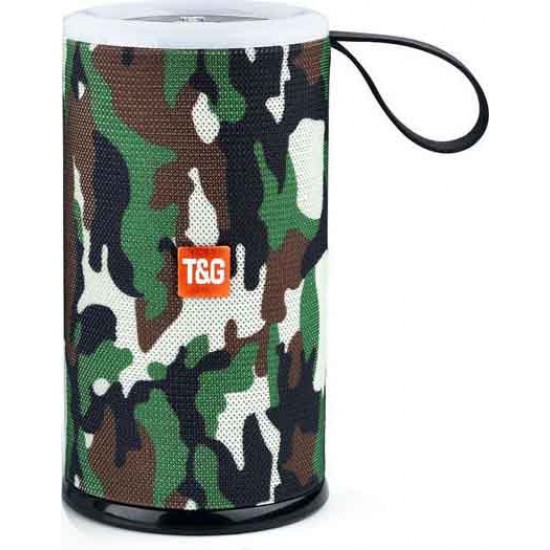 T&G TG512 Ηχείο Bluetooth 10W με Ραδιόφωνο Πολύχρωμο