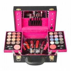 Βαλιτσάκι μακιγιάζ 47 τμχ με LED φωτισμό - Miss young make up kit Βαλιτσάκι μακιγιάζ 47 τμχ με LED φωτισμό - Miss young make up kit